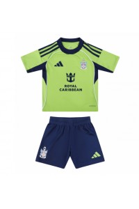 Fotbalové Dres Fulham Dětské Venkovní Oblečení 2025-26 Krátký Rukáv (+ trenýrky)